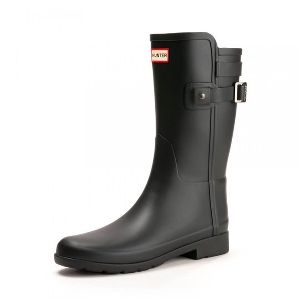 Hunter Shoes - Hunter Classic Black Wellington Boots Women’s Size 7
